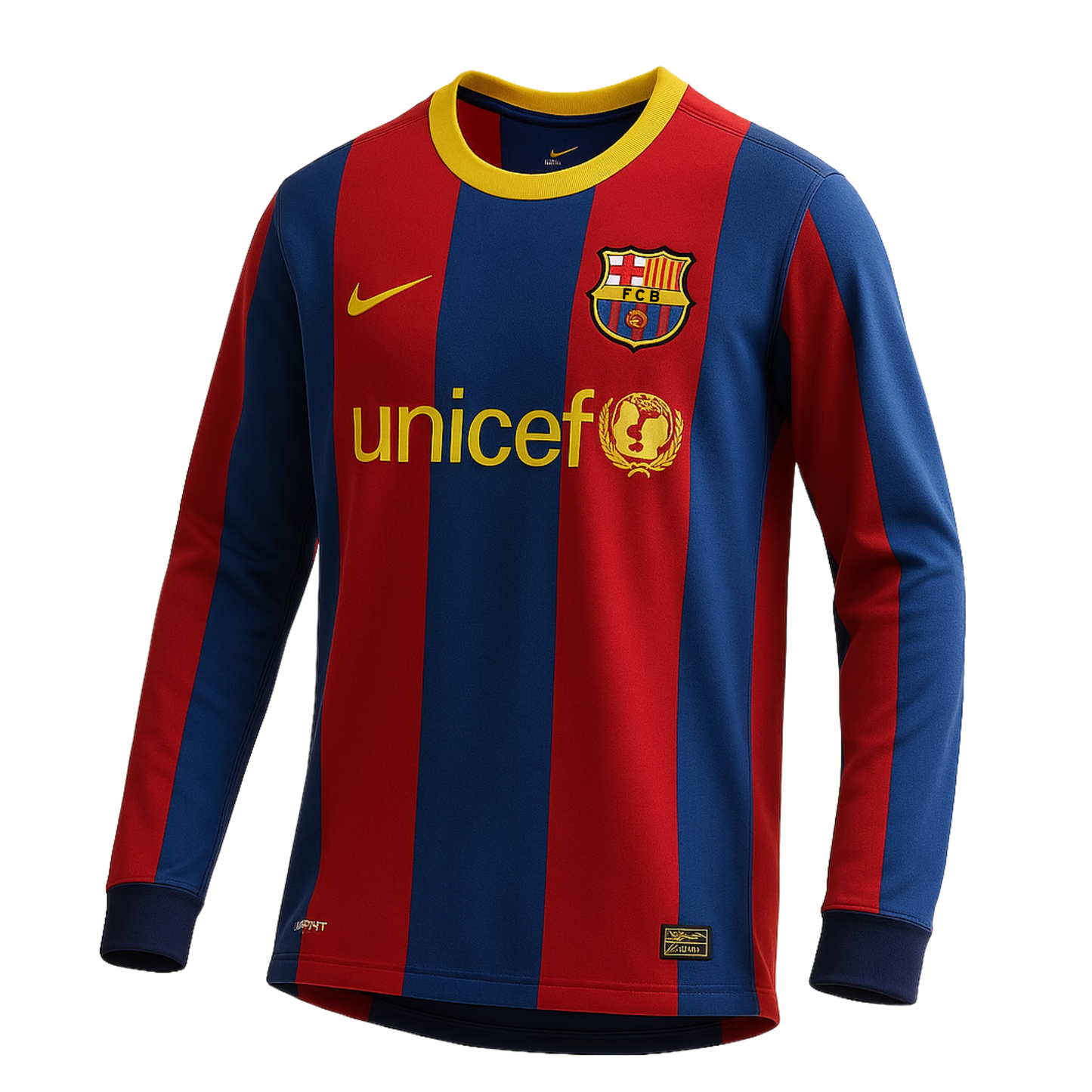 Barcelone 2010-2011 Home Long Sleeved