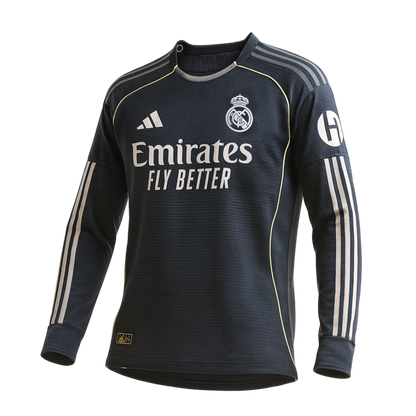 Réal Madrid 2025-2026 Away Long Sleeved