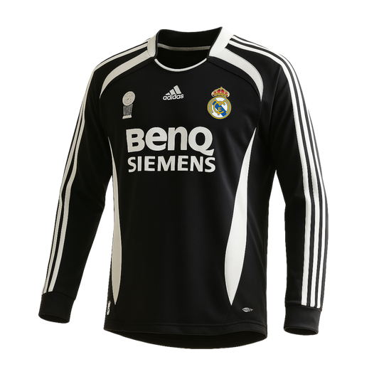 Réal Madrid 2006-2007 third Long Sleeved