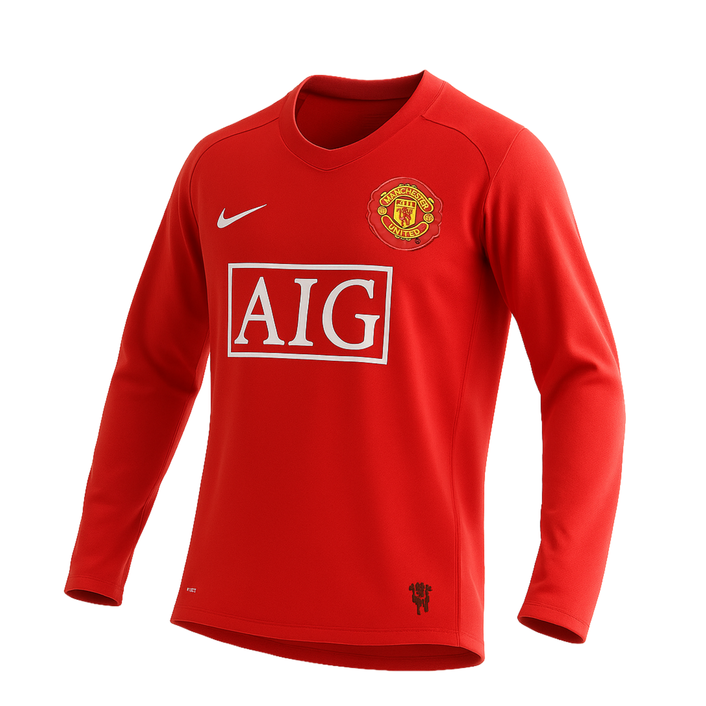 Manchester United 2007-2008 Home Long Sleeved