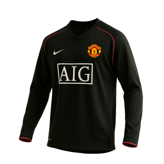 Manchester United 2007-2008 Away Long Sleeved