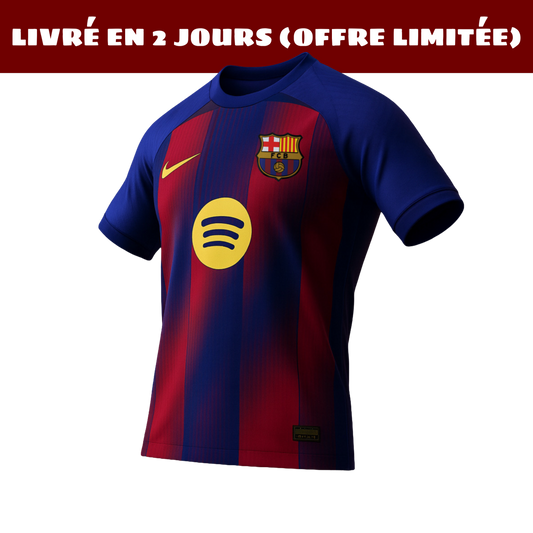 Barcelone 2025-2026 Home (LIVRAISON 2 JOURS)