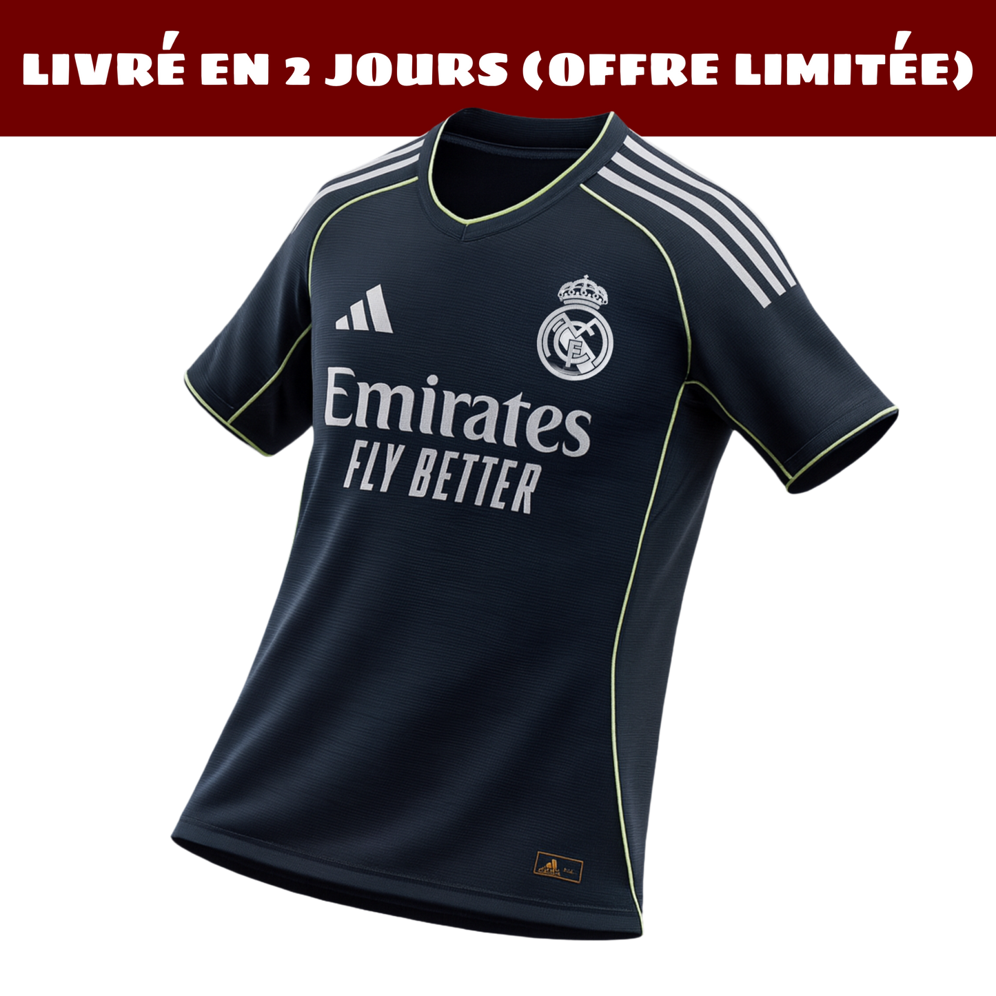 Real Madrid 2025-2026 Away (LIVRAISON 2 JOURS)