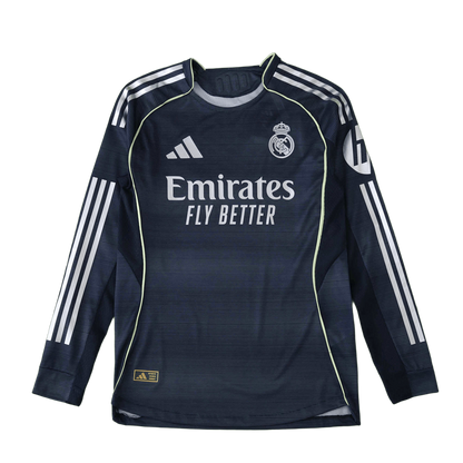 Réal Madrid 2025-2026 Away Long Sleeved