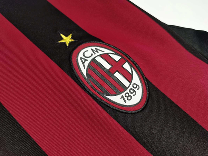 AC Milan 2009-2010 Home Long Sleeved