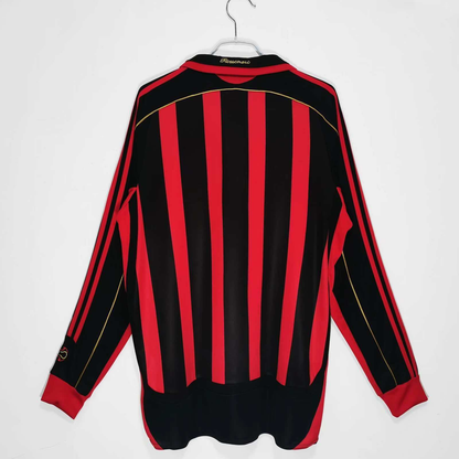 AC Milan 2006-2007 Home Long Sleeved