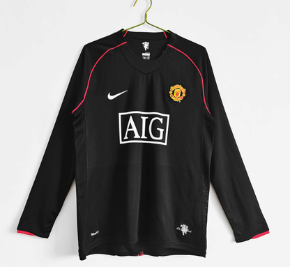 Manchester United 2007-2008 Away Long Sleeved